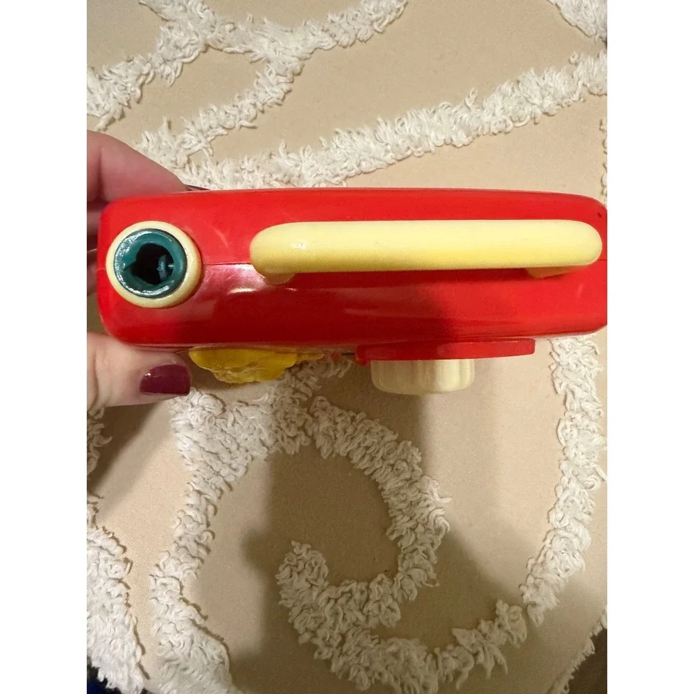 vtg sesame street big bird wind up radio missing antenna‎